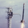 Fusée Véronique, premier tir depuis la Guyane en 1968.
