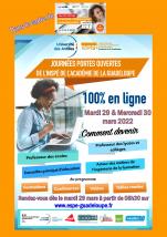 JPO 2022 Journées Portes Ouvertes de l'INSPE de Guadeloupe