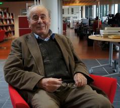 Bartolomé Bennassar au Centre de ressources en langues de l'université Toulouse - Jean Jaurès en 2013