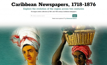 Caribbean Newspapers, 1718-1876 Caribbean Newspapers