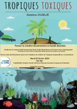 Affiche de la conférence sur Tropiques toxiques Affiche de la conférence sur Tropiques toxiques