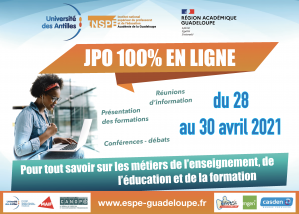 JPO 100% en ligne Journées Portes ouvertes : INSPE de Guadeloupe